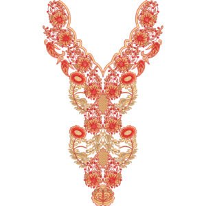 Neck Flower Design NED7015-25