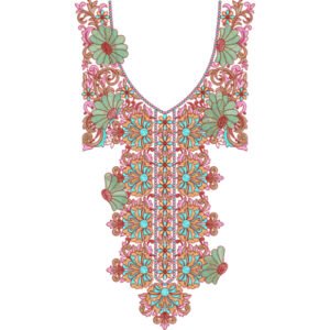 Neck Embroidery Design NED7030-25