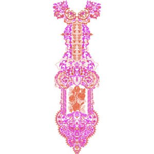 Neck Flower Design NED7033-25