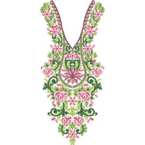 Neck Flower Design NED7040-25