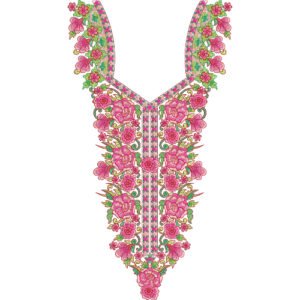 Neck Design Embroidery NED7045-25