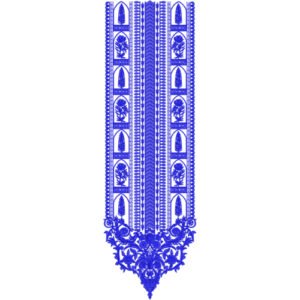 Beautiful Neck Embroidery NED7046-25