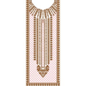 Neck Flower Design NED7048-25