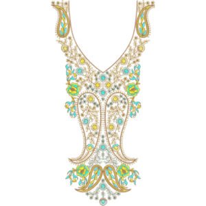 Beautiful Neck Embroidery NED7055-25