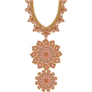 Neck Design Embroidery NED7062-25