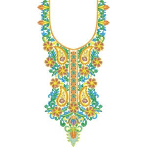 Neck Embroidery Design NED7063-25
