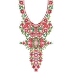 Beautiful Neck Embroidery NED7064-25