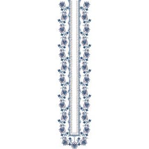 Beautiful Neck Embroidery NED7082-25