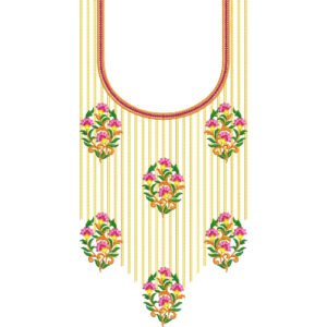 Neck Embroidery Pattren NED7087-25