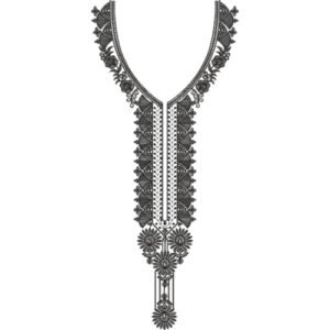 Neck Flower Design NED7092-25