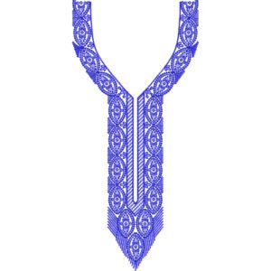 Embroidery Neck Design NED7096-25