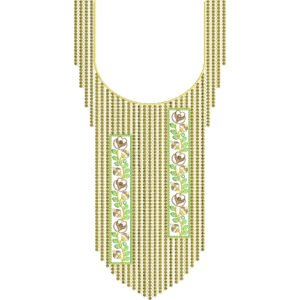 Embroidery Neck Design NED7103-25
