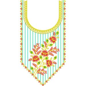Neck Embroidery Design NED7105-25