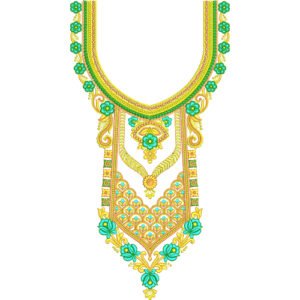 Embroidery Neck Design NED7112-25