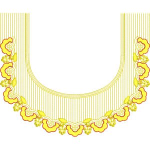 Neck Design Embroidery NED7113-25