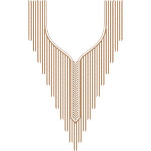 Beautiful Neck Embroidery NED7115-25