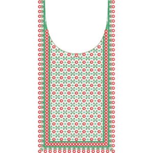 Neck Flower Design NED7117-25