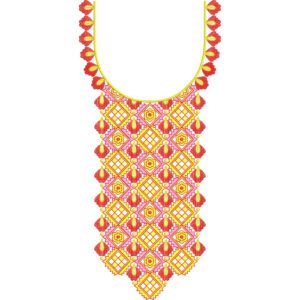 Embroidery Neck Design NED7121-25