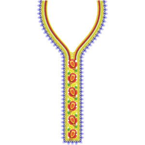 Neck Embroidery Pattren NED7129-25