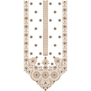 Unique Neck Embroidery NED7134-25