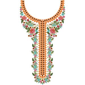 Neck Flower Design NED7135-25
