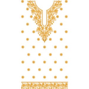 Beautiful Neck Embroidery NED7151-25
