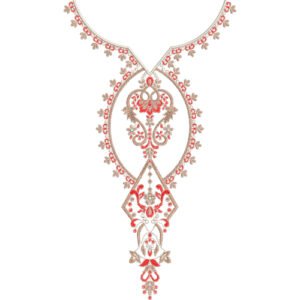 Neck Design Embroidery NED7167-25