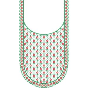 Neck Flower Design NED7171-25