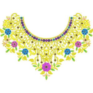 Neck Design Embroidery NED7176-25