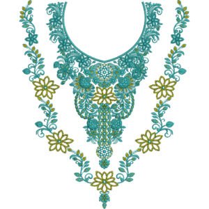 Neck Design Embroidery NED7180-25