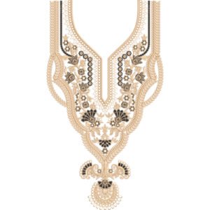 Neck Embroidery Design NED7189-25