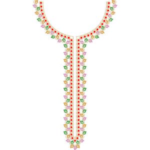 Neck Flower Design NED7200-25