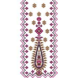Embroidery Neck Design NED7224-25