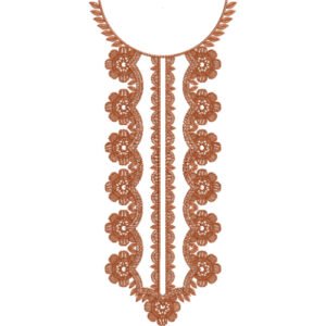 Neck Flower Design NED7229-25