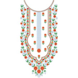 Neck Design Embroidery NED7234-25