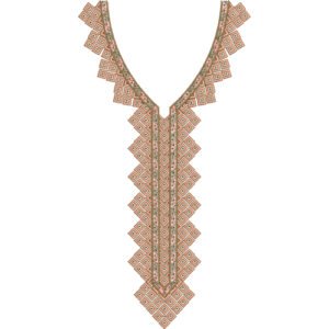 Neck Flower Design NED7238-25