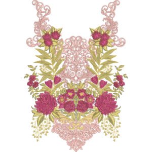 Neck Embroidery Design NED7244-25