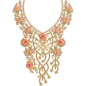 Neck Flower Design NED7247-25