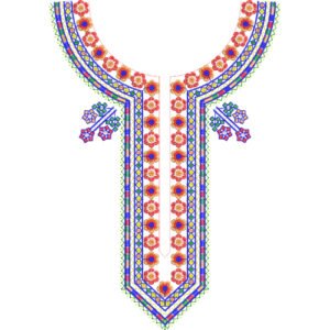 Neck Design Embroidery NED7255-25