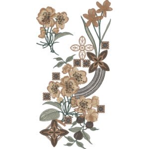 Neck Embroidery Design NED7256-25