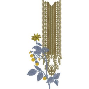 Neck Embroidery Design NED7264-25