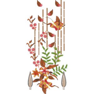 Beautiful Neck Embroidery NED7265-25