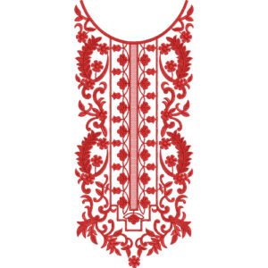 Embroidery Neck Design NED7271-25
