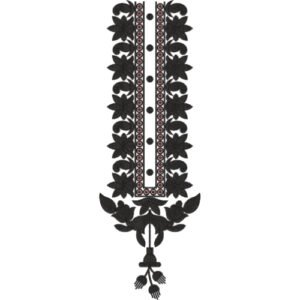 Beautiful Neck Embroidery NED7274-25