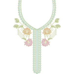 Flower Gala Chain Stitch Design CSED279-25