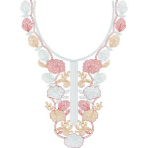 Flower Gala Chain Stitch Design CSED285-25