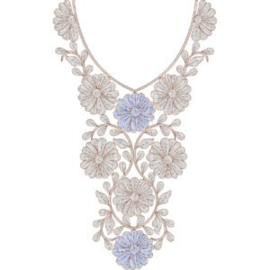 Flower Gala Chain Stitch Design CSED291-25