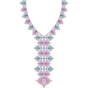 Flower Gala Chain Stitch Design CSED297-25