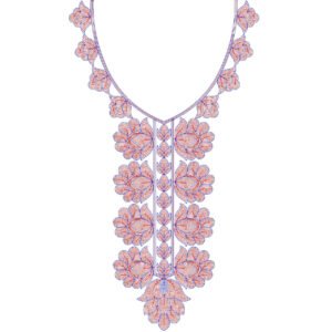 Chain Stitch Floral Design CSED331-25