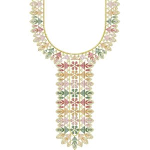 Chain Stitch Floral Design CSED343-25
